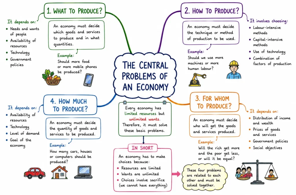 Introduction to Economics: Basic Concepts, Principles, and Scope 2 Central Problems of an Economy
