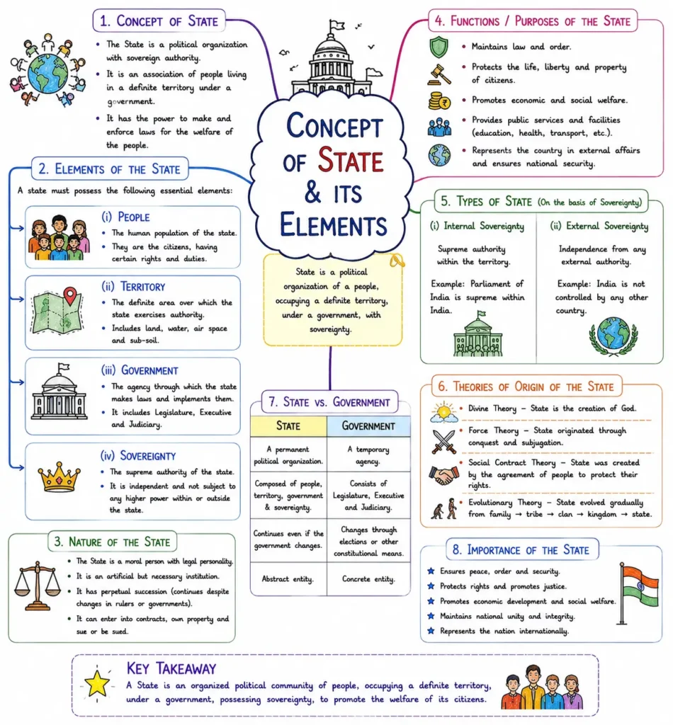 Introduction to Polity: State, Government, and Constitution 1 Concept of State and Its Elements