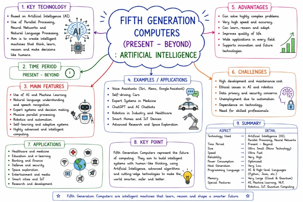 Fifth Generation Computers (Present – Beyond)