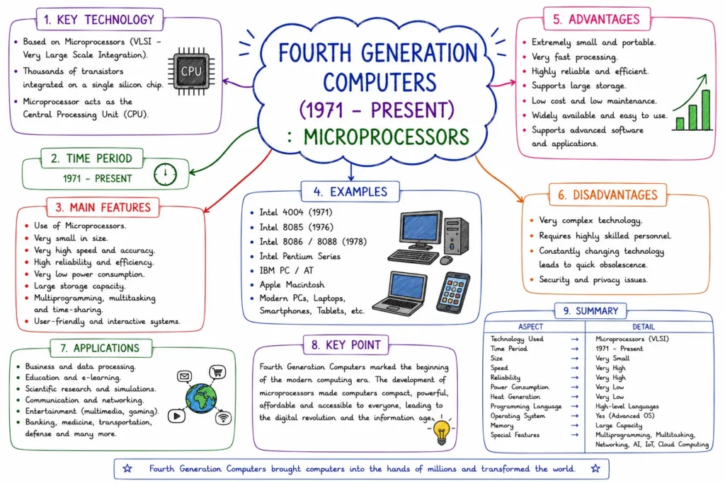 Fourth Generation Computers (1971 – Present)