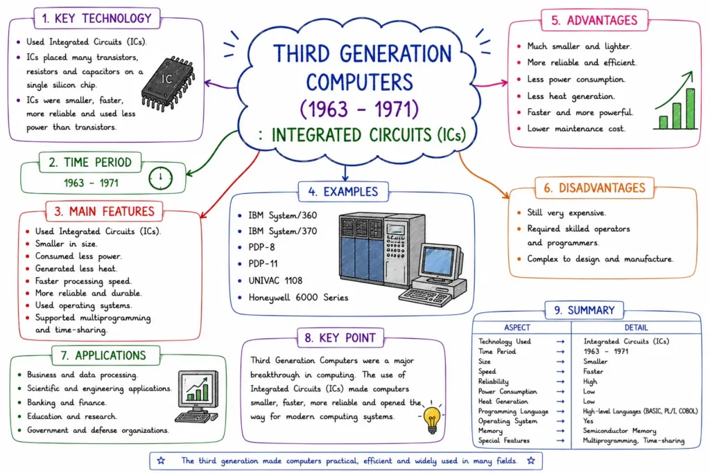 Third Generation Computers (1963 – 1971)