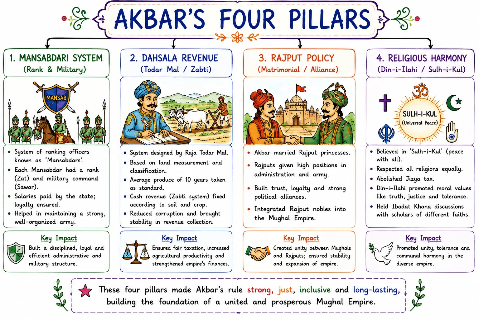 Akbar Four Pillars