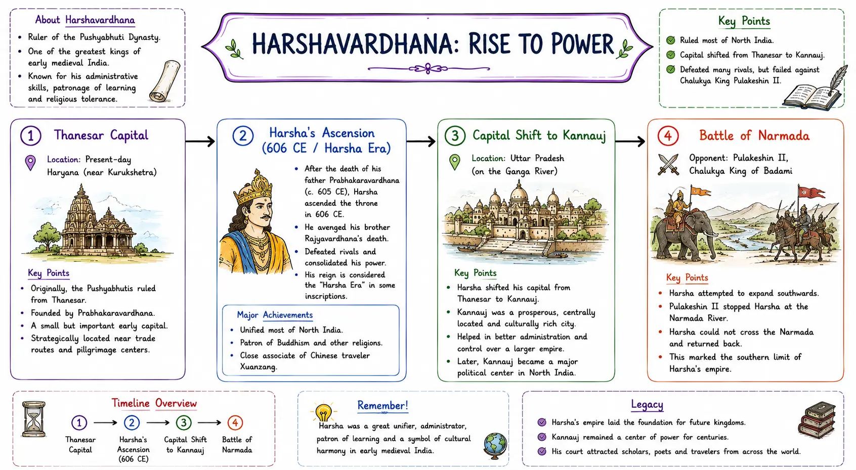 Harshavardhana: Rise to Power