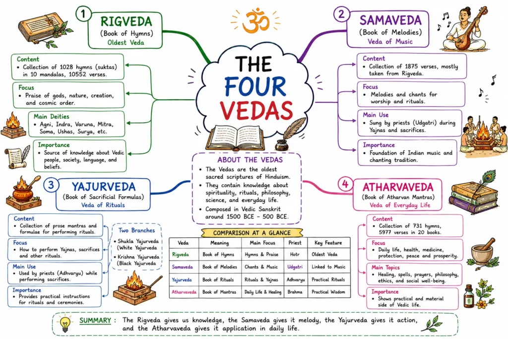 Vedic Period: Early Vedic (Rigvedic) and Later Vedic Age 2 The Four Vedas