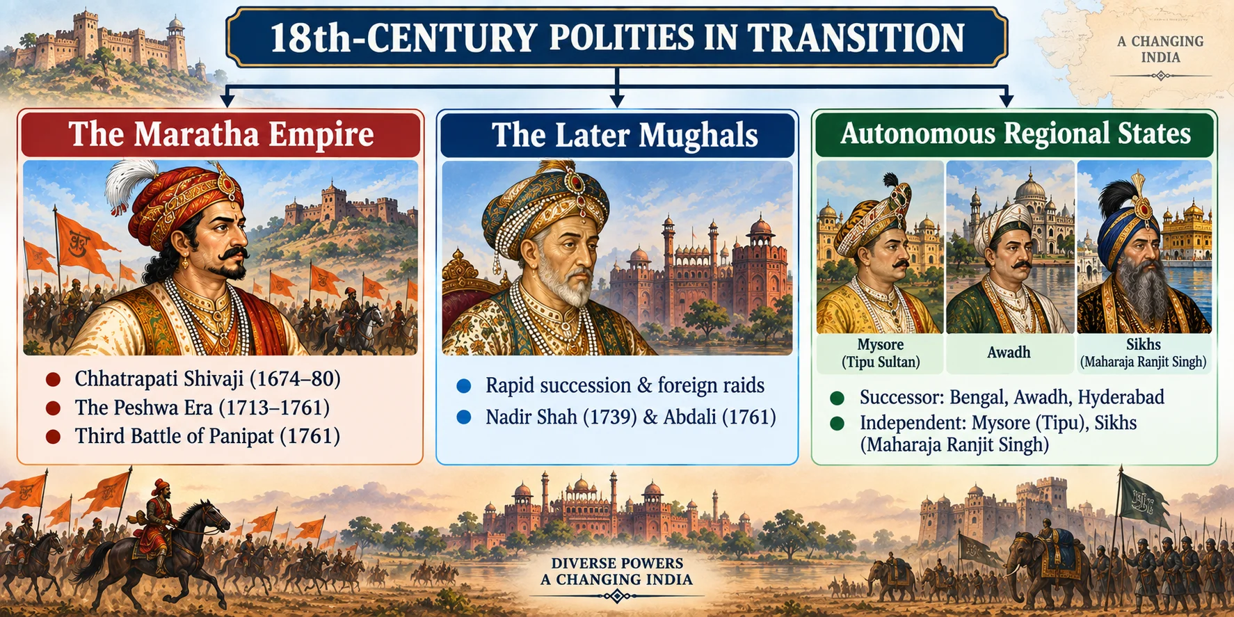 18th-Century Polities in Transition