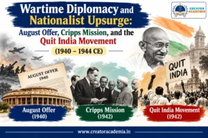 August Offer, Cripps Mission and Quit India Movement
