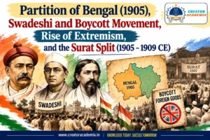 Home 1 Partition of Bengal, Swadeshi Movement and Surat Split