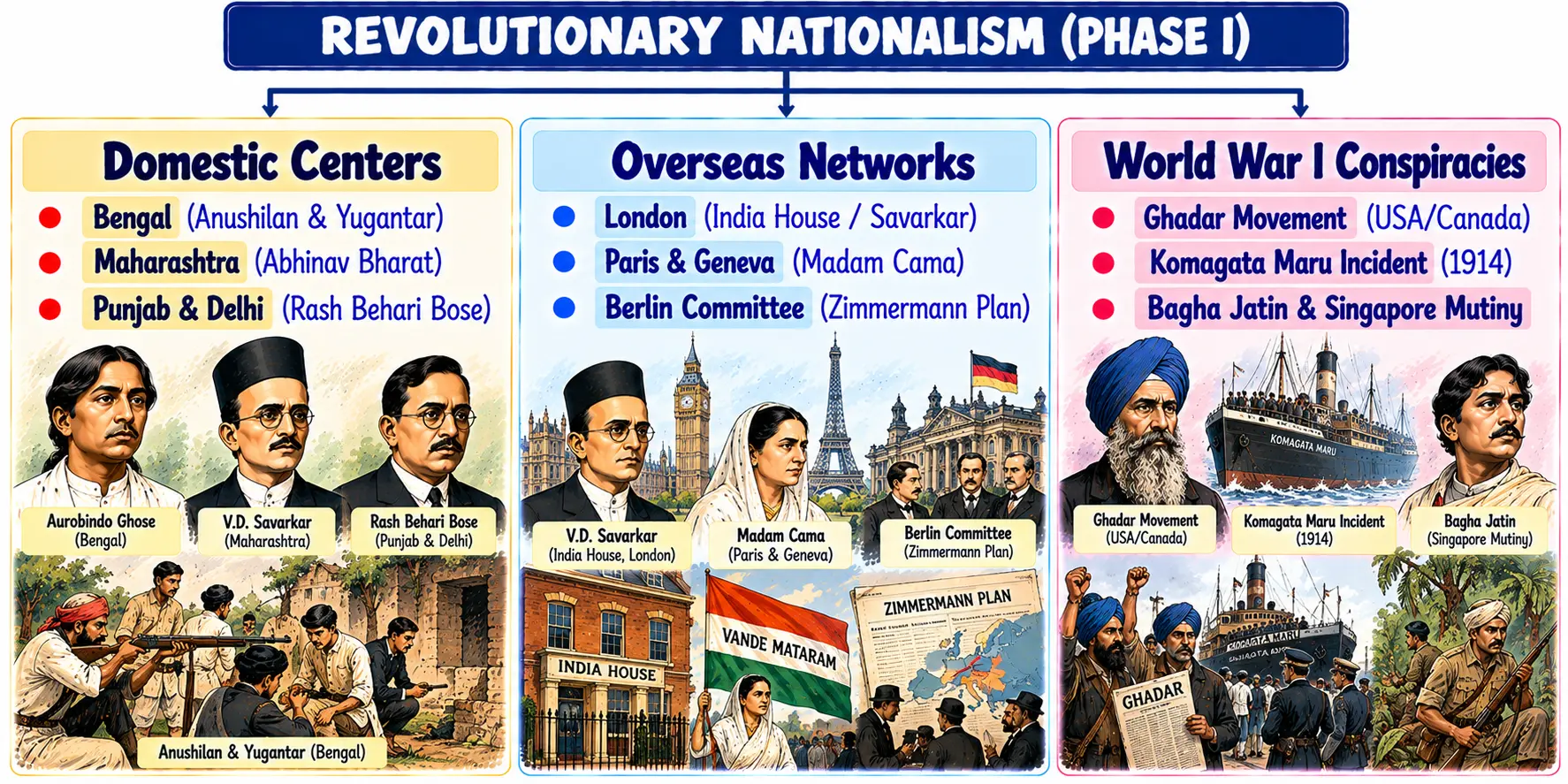 Revolutionary Nationalism Phase I Architecture Diagram