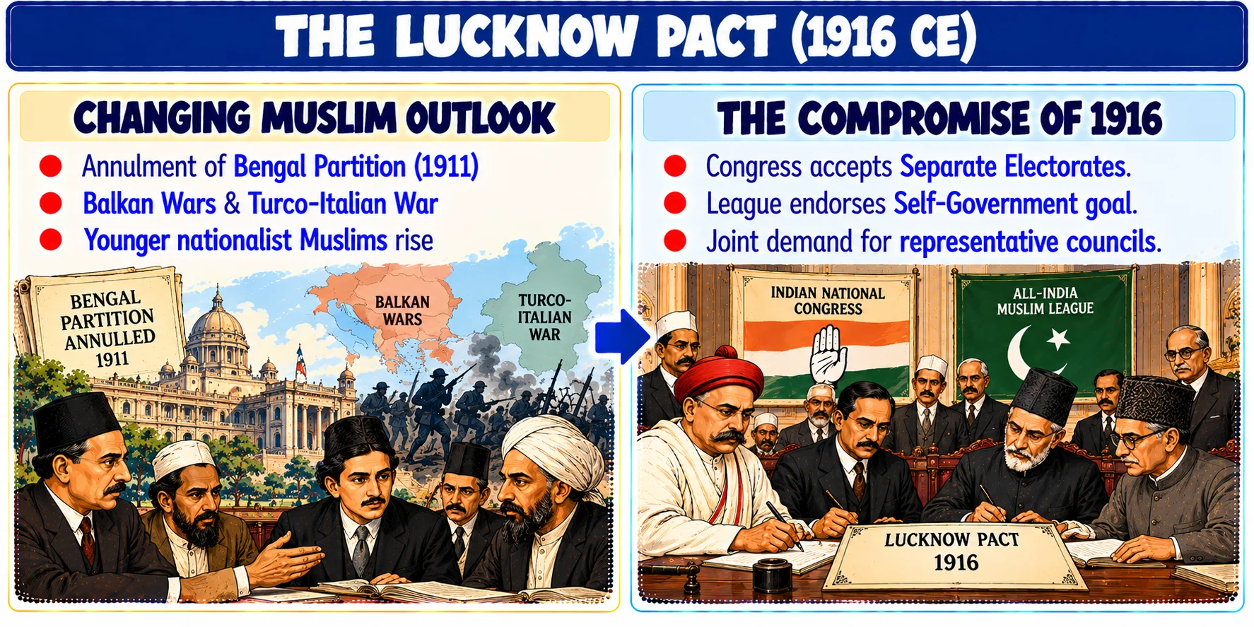 The Lucknow Pact 1916: Changing Muslim Outlook and the Compromise